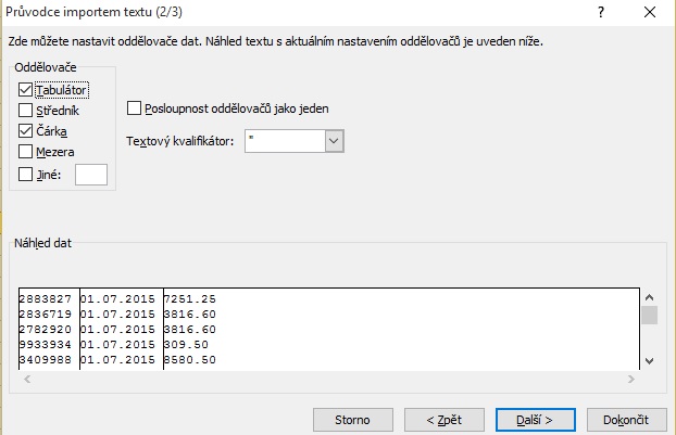 csv-do-sloupcu-excelu-oddelovac
