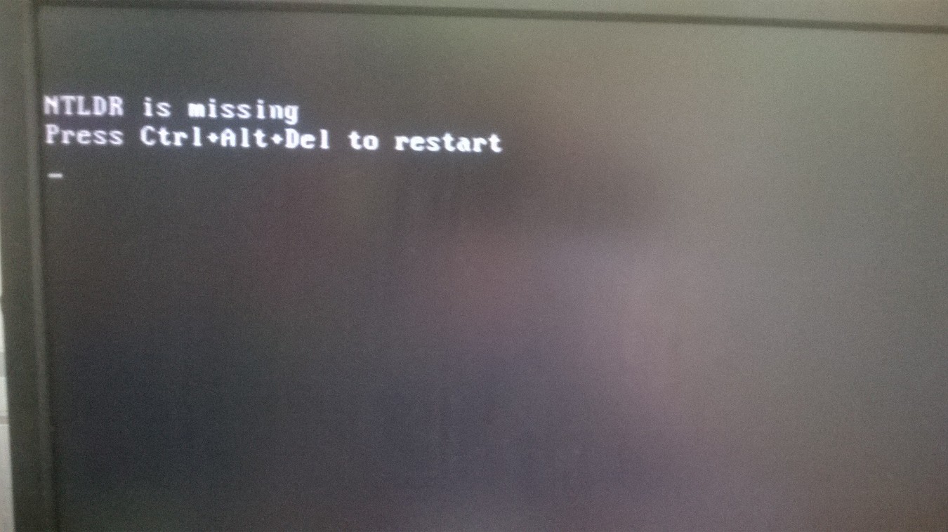 ntldr-is-missing