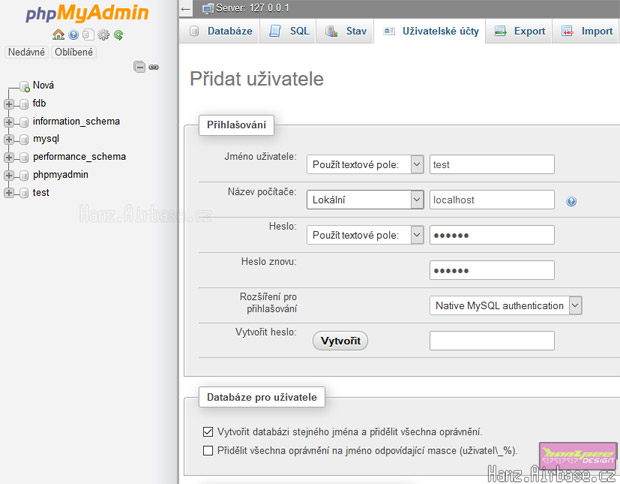 phpmyadmin-xampp