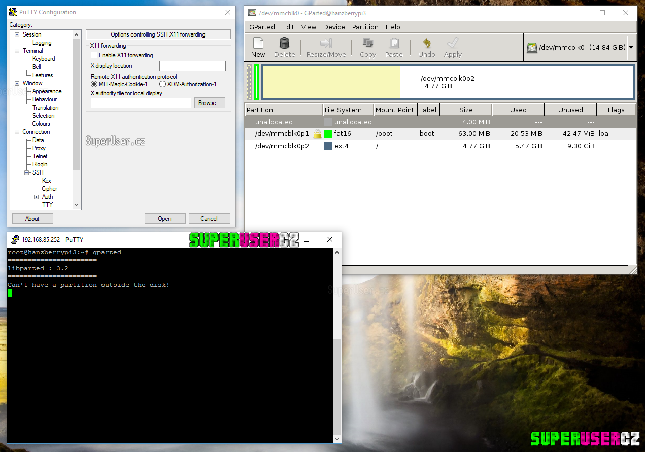 linux-jak-pouzivat-x11-forwarding-na-windows-gparted