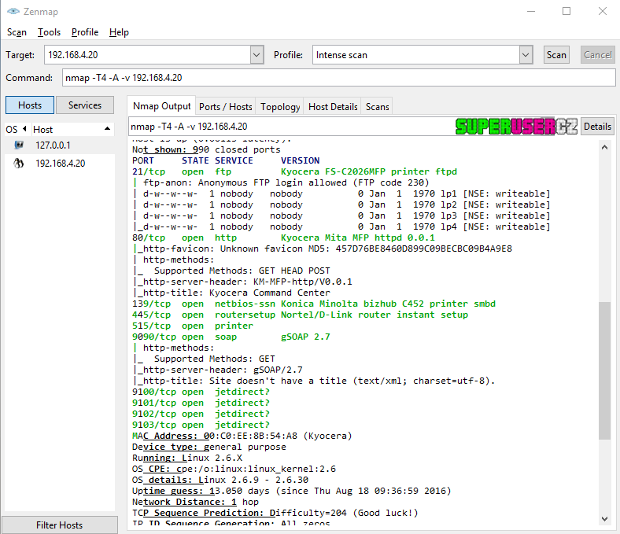 nmap-ZenMap-windows