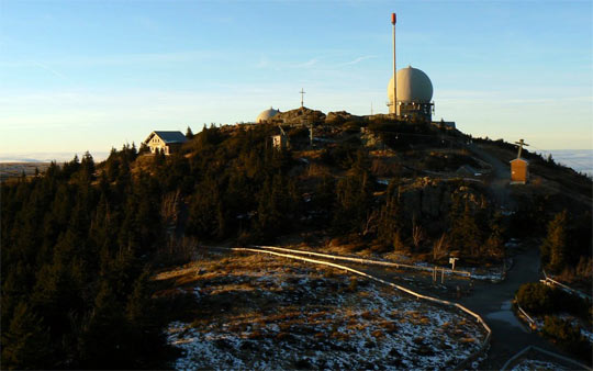 Grosse Arber 1456 m (Německo) Grosse Arber 1456 m (Německo)