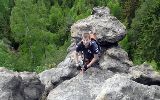Feraty Klettersteig Alpiner Grat (Německo 08.05.2009)