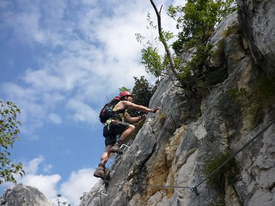 Ferrata Sentiero attrezzato Fausto Susatti (Itálie)