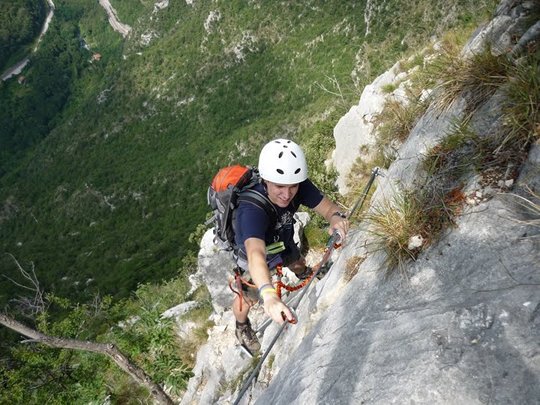 Ferrata Sentiero attrezzato Fausto Susatti (Itálie)
