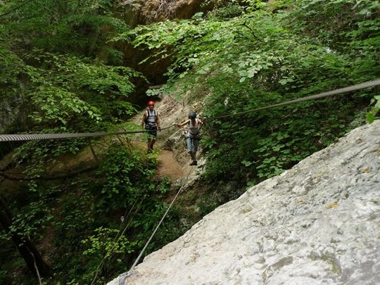 Ferrata Torrente Sallagoni (Itálie)