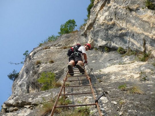 Ferrata Via dell' Amicizia (Itálie)