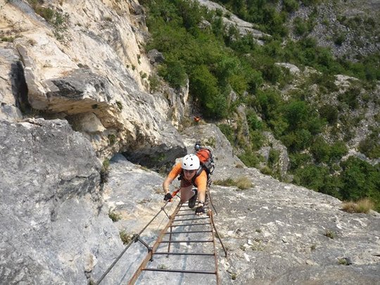 Ferrata Via dell' Amicizia (Itálie)