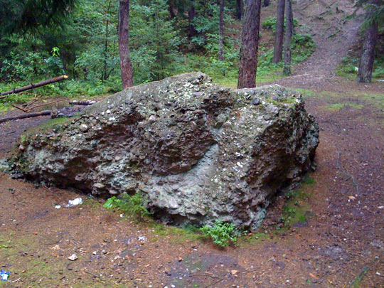 Bouldery v lomu Nad Planinou