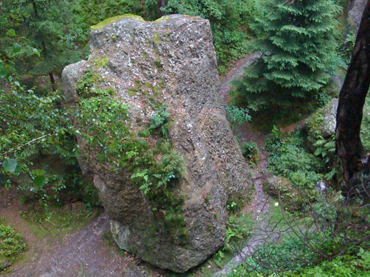 Bouldery v lomu Nad Planinou
