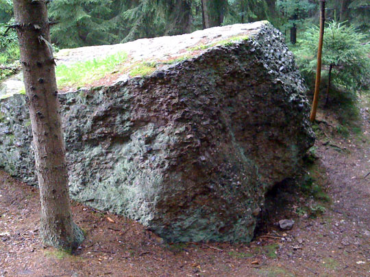 Bouldery v lomu Nad Planinou