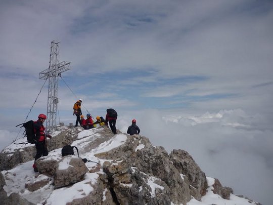 Vrcholy - Rakousko 2009 - Hoher Dachstein