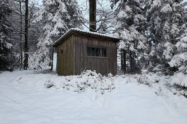 Další sněhová nadílka v Brdech