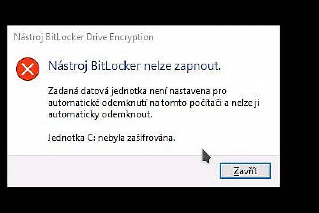 Windows 10 - Enable BitLocker Encryption without TPM